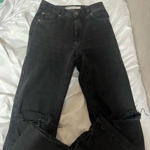 Black wash jeans from Garage